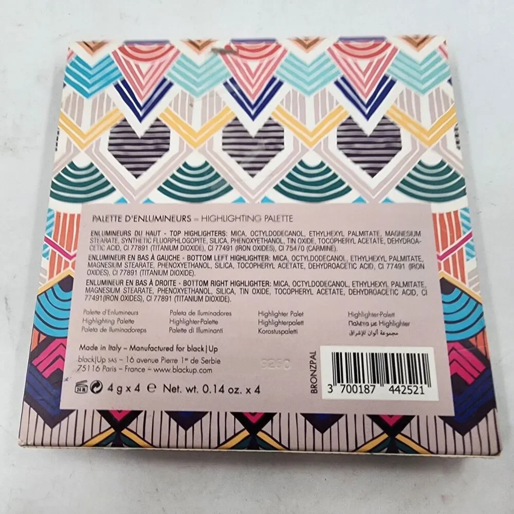 Black-Up Universal Highlighting Palette 0.14 oz x 4 - Bronzpal Assorted~ - Picture 4 of 13